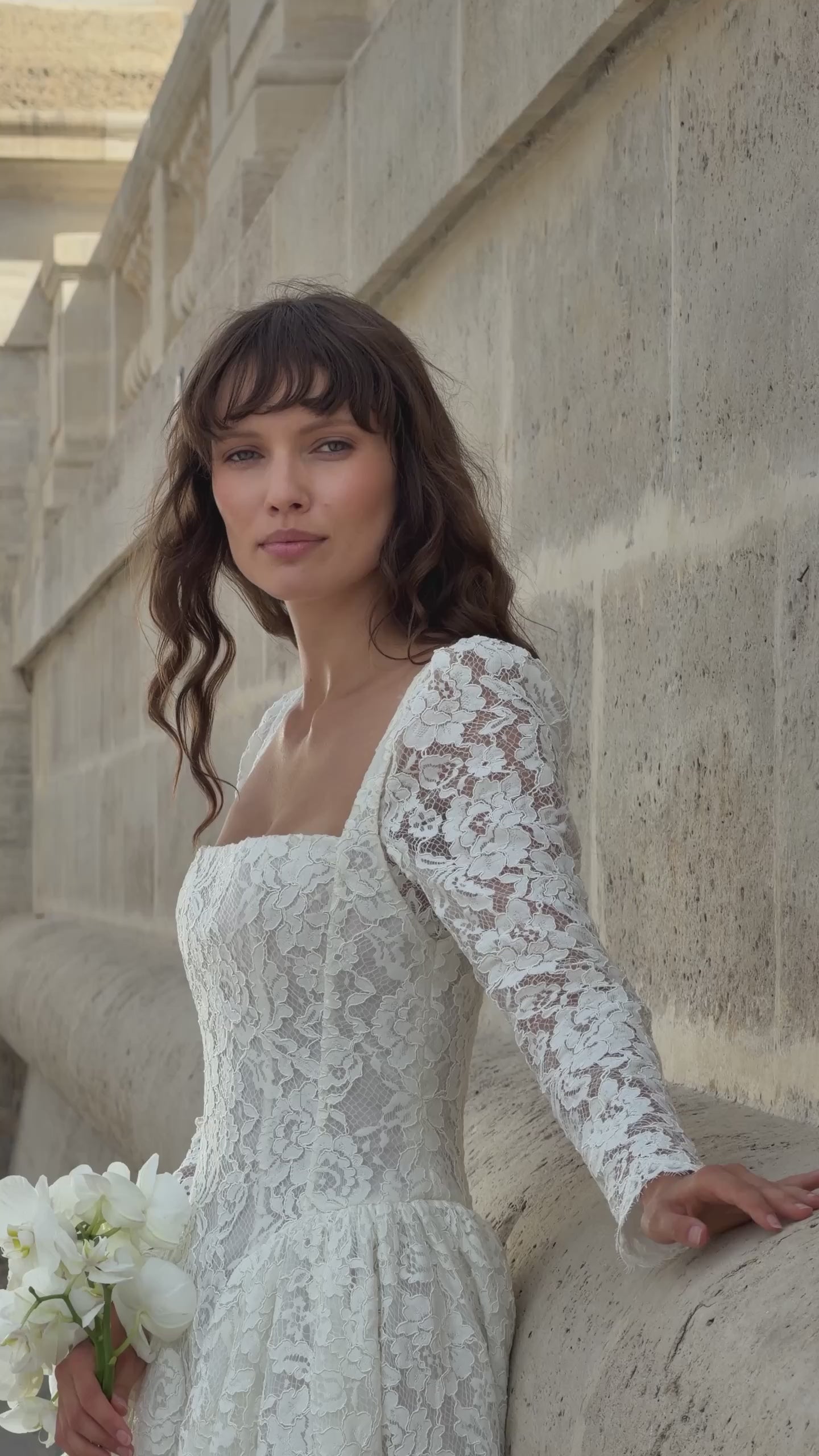 Alena Leena Sunrose designer wedding dress