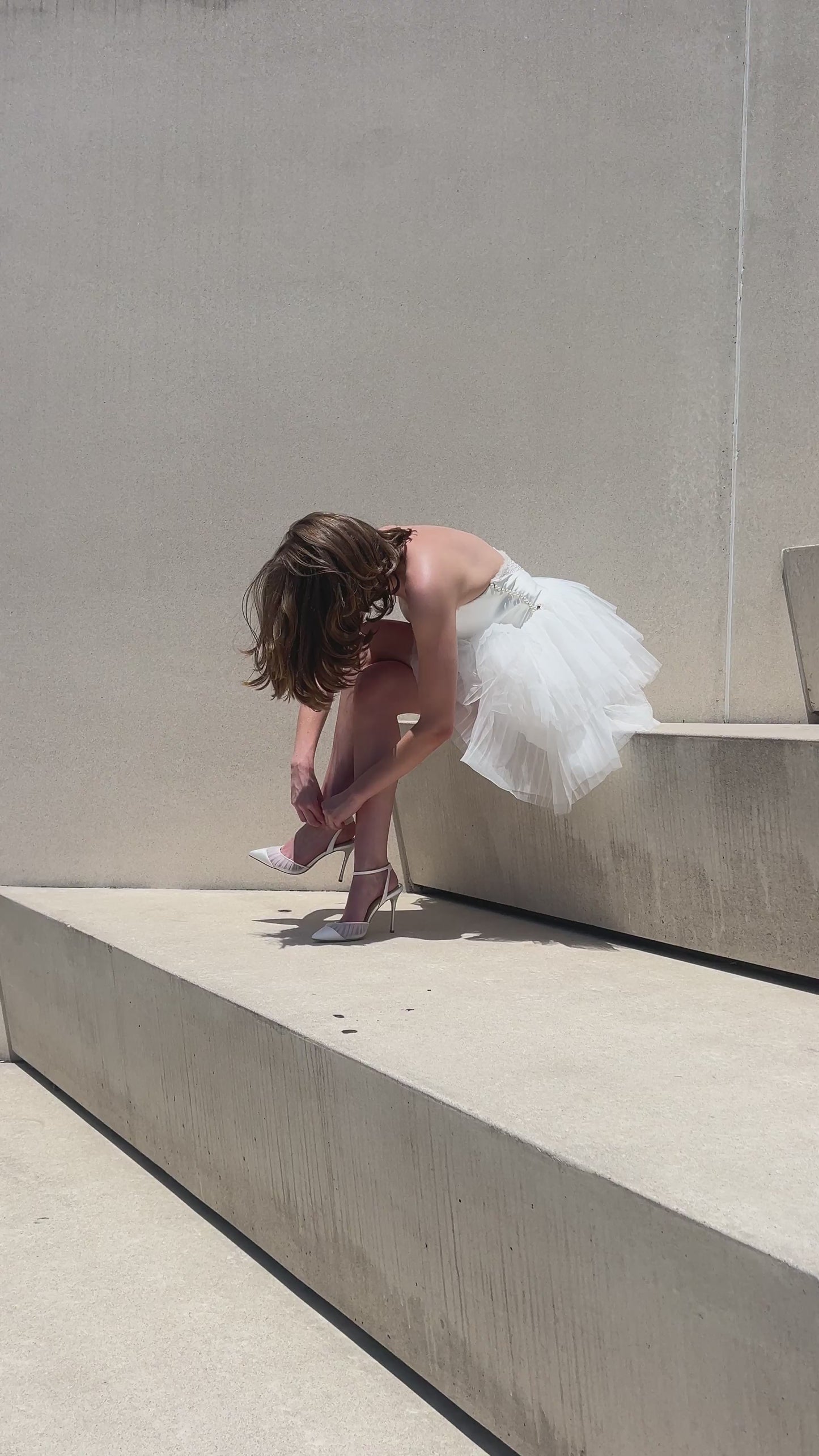 Harlo Emma Chantelle Tulle Wedding Shoes