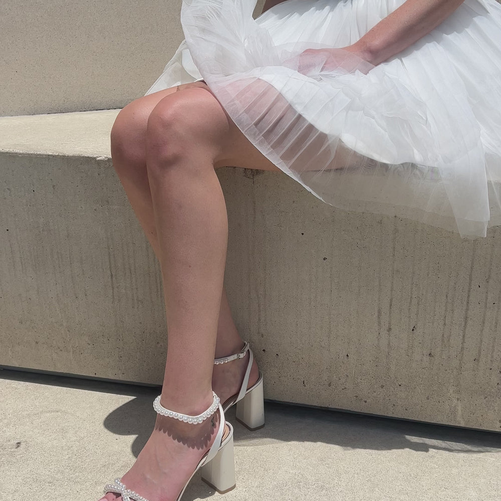 
                  
                    Load and play video in Gallery viewer, Harlo Emma Evie Wedding Shoes
                  
                