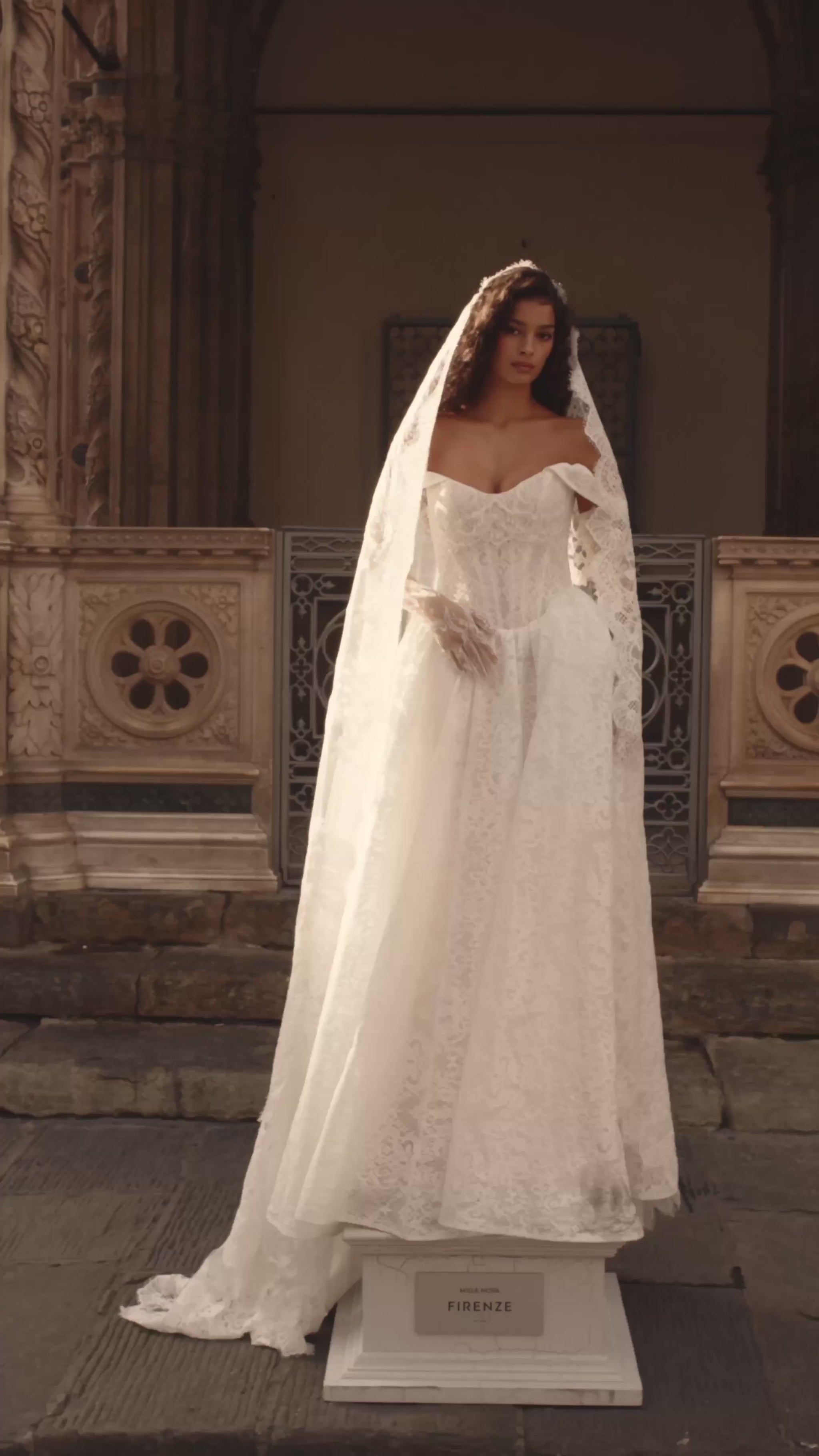 Milla Nova Elismera designer wedding dress