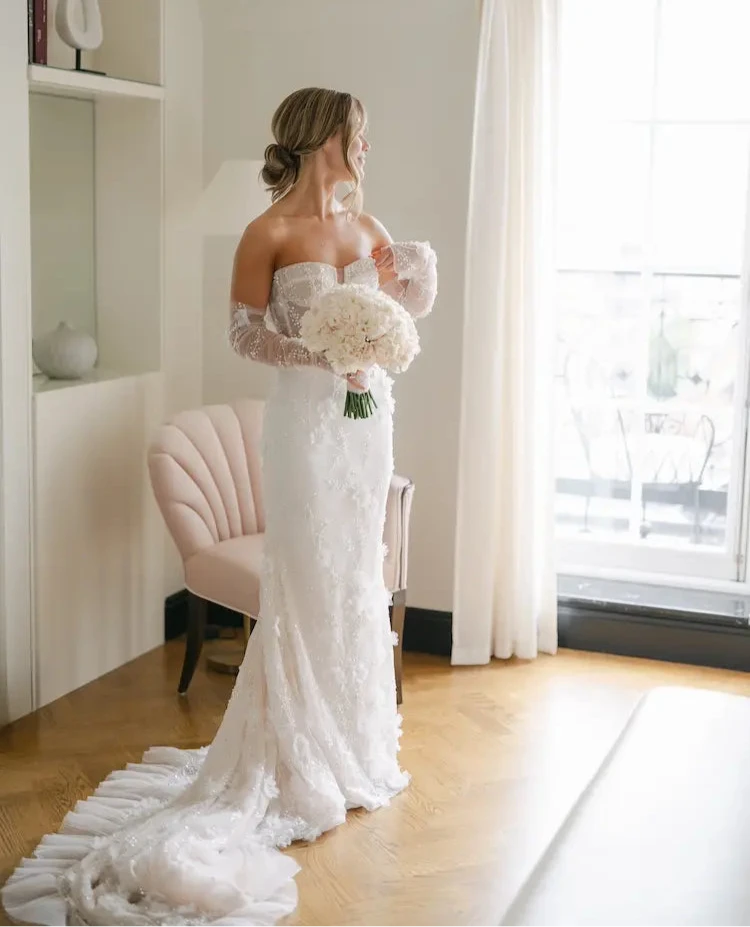 Alena Leena Cosmos Wedding Dress