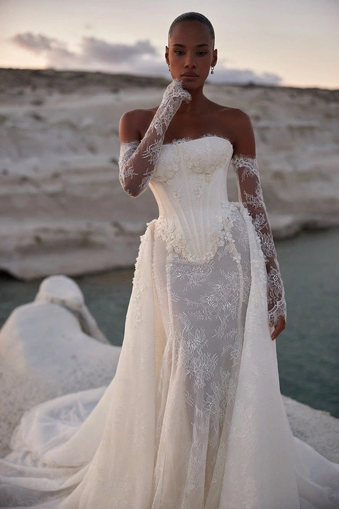 Eva Lendel Milos Wedding Dress