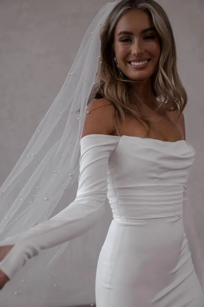 Made With Love Winter Curve Wedding Dress