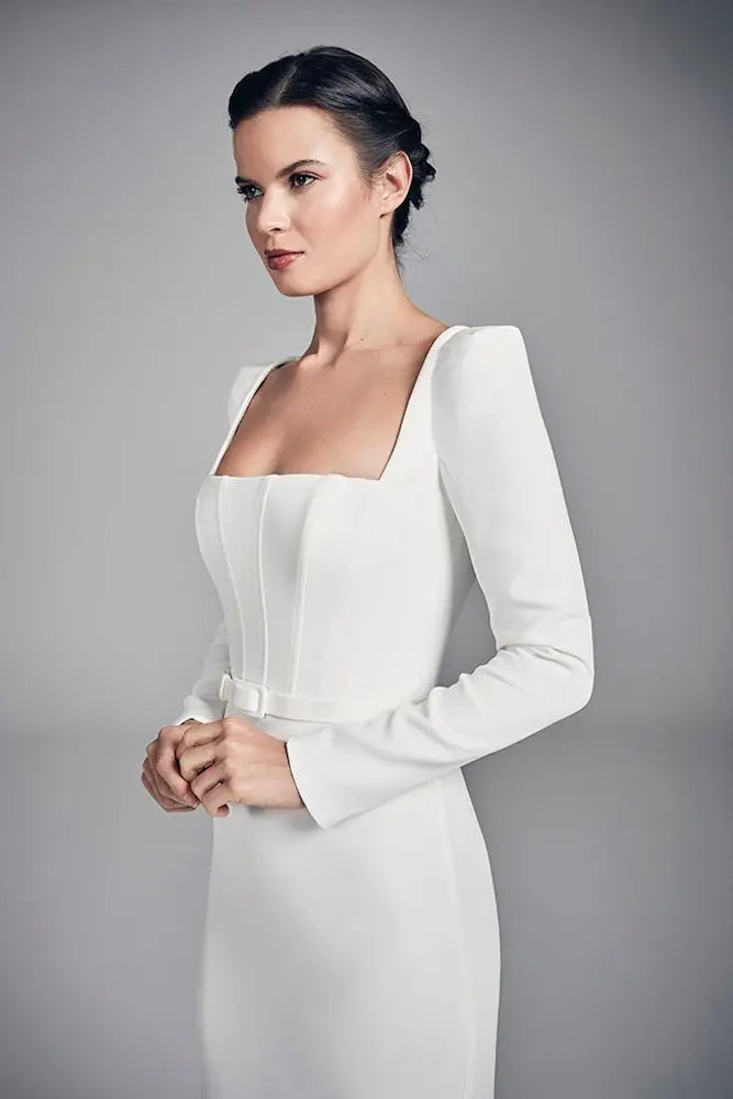 
                  
                    Suzanne Neville Amber designer wedding dress
                  
                