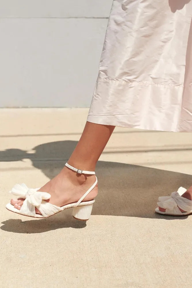 Loeffler Randall Dahlia Pearl Low Heel Wedding Shoes