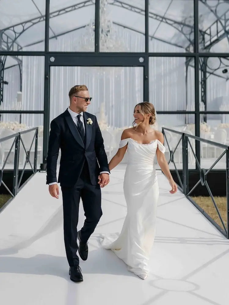 Suzanne Neville Dani Dyer Wedding Dress